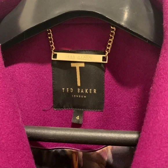 Ted baker wrap coat size 4 - Picture 10 of 13